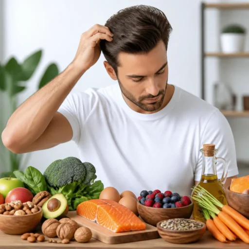 تغذیه بعد از کاشت مو